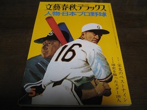 文藝春秋デラックス/人物・日本プロ野球