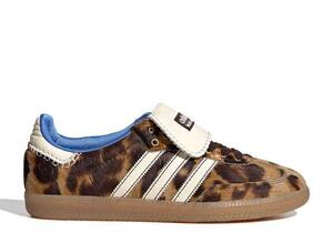 Wales Bonner adidas Samba Pony Leo Low "Dark Brown/Cream White" 26.5cm IE0578