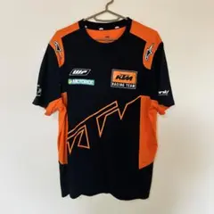 KTM RACING TEAM Tシャツ Lサイズ オレンジ/ブラック