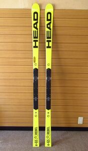 ☆22-23 HEAD ヘッド WORLDCUP REBELS E-GS RD 186cm （Yellow）板のみ　中古品☆