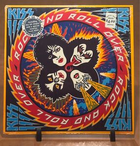 USオリジナルLP Kiss “ Rock and Roll Over” 【preowned/中古★盤質EX】(Hype Sticker)