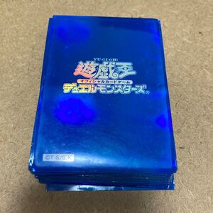 遊戯王　初期ロゴスリーブ　ブルー　デュエリスト カード プロテクター 37枚セット