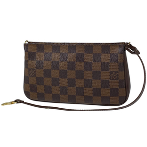 ルイ・ヴィトン Louis Vuitton ナヴォナ メイク コスメ アクセサリーポーチ ダミエ ブラウン N51983 レディース 【中古】