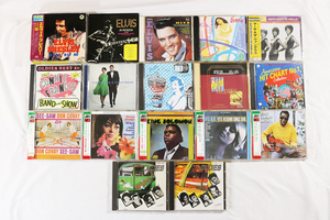 【オールディーズ】CD 17タイトル（Elvis Presley／Marvin Gaye／Diana Ross／Otis Redding／Percy Sledge／Martha Reeves 他） USED