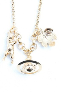 Vivienne Westwood / ANGLO PENDANT ゴールド H-24-08-11-023-nl-IN-ZH