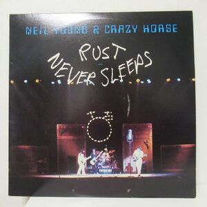 ROCK LP/US/ライナー・インナースリーブ付き美盤/Neil Young & Crazy Horse - Rust Never Sleeps/Ｂ-12131