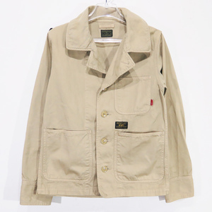 WTAPS 13SS HBT/JACKET.COTTON.TWILL 131GWDT-JKM03 ダブルタップス エイチビーティー コットン ツイル ジャケット ベージュ アウター