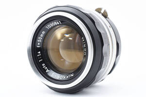 【並級】ニコン NIKKOR-S Auto 50mm F1.4 単焦点レンズ NIKON 現状品 #389