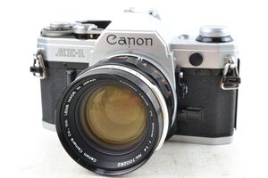 ★実用美品★CANON キヤノン AE-1 ボディ FL 50mm F1.4 シャッター鳴き無し★♯15582