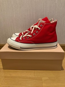 ★CONVERSE ADDICT CHUCK TAYLOR CANVAS HI RED 新品 コンバース アディクト チャックテイラー オールスター 赤 レッド 28cm ★