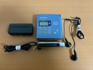 【送料185円】SONY MZ-R55 MDウォークマン WALKMAN ポータブルMDレコーダー