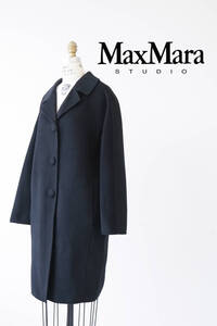 Max Mara STUDIO マックスマーラ ステュディオ チェスターコート size 38 1207572