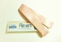 【Bunheads バンヘッズ】 Flexers フレクサー　ゴム付き ポアント リボン　ライトピンク トゥリボン