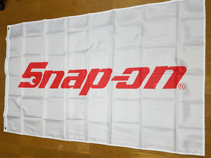 即決新品未使用送料込! Snap-On 特大 スナップオン タペストリー フラッグ 旗 / YW1888s