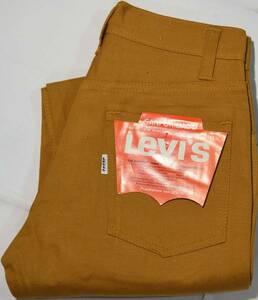 f1000/LEVIS606ビッグE デッドストック 新品 スリム