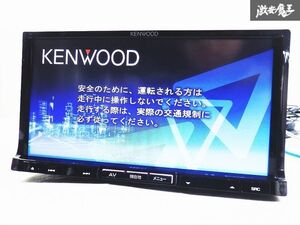 【保証付 動作OK】 KENWOOD ケンウッド MDV-535DT メモリーナビ 地図データ 2011年 地デジ内蔵 DVD再生 CD再生 USB カーナビ 棚