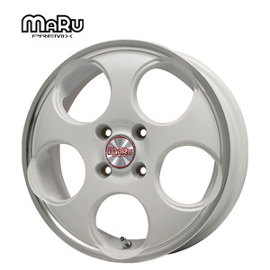 送料無料 プレミックス MARU 4.5J-15 +45 4H-100 (15インチ) 4H100 4.5J+45【1本単品 新品】