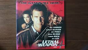 ★洋画LD　LETHAL WEAPON 4（リーサル ウエポン 4）★2枚組　1998年作品