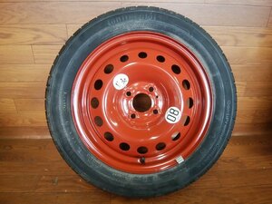 O#411 トゥインゴⅡ ABA-NK4M 平成22年3月　純正スペアタイヤ 185/55R15 2009年製 テンポラリー テンパー ★個人宅配達不可★