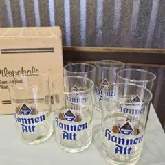 ハンネン アルト ビールグラス ６個セット Hannen Alt Glass