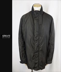 ■■＜極美品＞アルマーニ＜ARMANI COLLEZION：Water repellent＞Storage hood Stand calar JKT ＜S／F／W：50＞■■