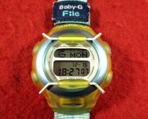 GS4A9）◎完動腕時計 送料無料（定形外）CASIO カシオ BABY-G Gショック系★BG-380 青