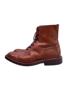 Tricker’s◆レースアップブーツ/UK8/BRW/レザー