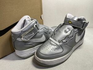 NIKE AIR FORCE 1 MID エア フォース 1 ミッド チャンプス別注シルバー 97年製 DEADSTOCK 未使用 US8.5 630136-014 