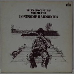 中古LPレコード簡易洗浄済み：BLUES OBSCURITIES VOLUME TWO / LONESOME HARMONICA (国内盤)