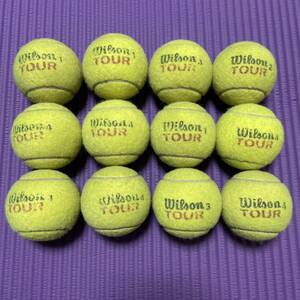 Wilson TOUR 硬式 ウィルソン テニスボール 12個