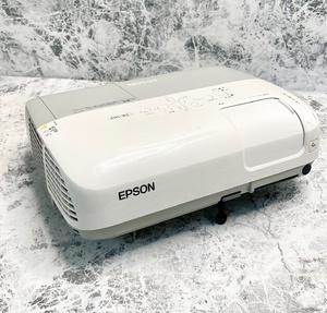 T2998 EPSON/エプソン LCDプロジェクター EB-S62 ランプ使用時間 高輝度 375H/低輝度 0H 現状品