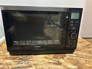 B61 【Panasonic オーブンレンジ NE-MS266-K】中古品 動作確認済み パナソニック ブラック 電子レンジ 2020年製 