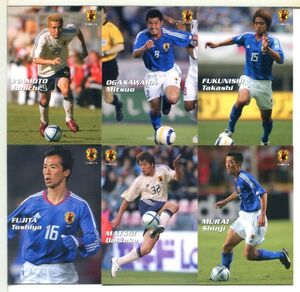 サッカー 日本代表 カルビー 2006 カード 54枚セット！(3)