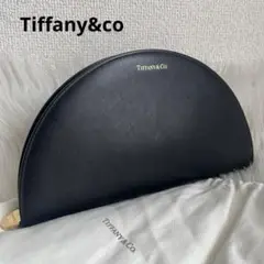 ✨️極美品✨️ Tiffany&co  クラッチバッグ  黒色 レザー 保存袋