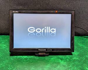 ★2025年2月版地図更新済み★　Gorilla（ゴリラ） CN-GL705D パナソニック ポータブルナビ カーナビ 　7インチ　ワンセグTV 