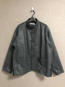 名作 Product Twelve China Leather Blouson フェイク レザー チャイナ ジャケット 21AW-PBL02 プロダクトトゥエルブ 1