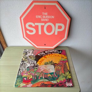 The animals with eric Burdon/ in the beginning♪♪♪LP1枚 中古盤 THE ERIC BURDON BAND /STOP ♪中古盤LP 1枚