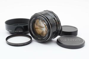 Super Takumar 50mm F1.4 黄変なし フード付 SO233