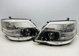 割れ無 10系 アルファード 後期 ANH10W MNH10W 純正 HID ヘッドライト 左右セット AFS付 ICHIKOH 58-17 打刻 7 (X180)