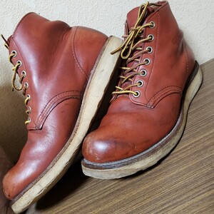 REDWING レッドウイング 8166 アイリッシュセッター 現行 leather 皮革 boots ブーツ 8D レザー 赤茶 shoes シューズ 26㎝ 米国製 USA MADE