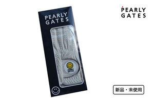 送料無料★新品｜未使用｜パーリーゲイツ｜pearly gates｜合成皮革グローブ｜PG SMILE｜ニコちゃん｜22