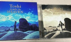 CD（中古）made in HEAVEN　TOSHI Ｘ-JAPAN 初回　スリーブ、ポストカード付　値下げ