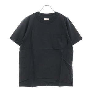 ts(s) ティーエスエス Cotton Slik S/S コットンシルク 胸ポケットTシャツ ネイビー