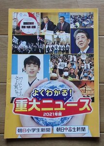 ●[よくわかる！重大ニュース　2021年版]●朝日小・中・高生新聞●A4判●