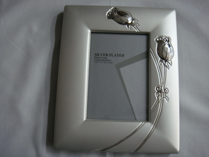 SILVER PLATED^,,.Photo Frame/フォトフレーム(3-1/2’’ⅹ5’’(9×13cm))_.,,^「展示品」