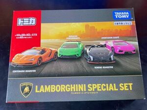 トミカ LAMBORGHINI SPECIAL SET ランボルギーニ スペシャルセット CENTENARIO HURACAN VENENO AVENTADOOR 開封品 検品済み