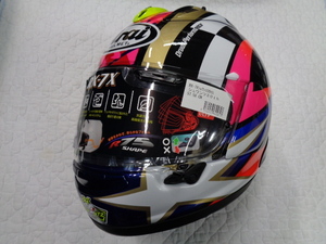 次回入荷未定 57.58CM(Mサイズ相当) ●Arai アライ RX-7X シュワンツ30th フルフェイス ヘルメット●新品