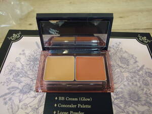 ヤクルト化粧品　グランディア　EXコンシーラ　パレット４ｇ　部分用ファンデーションポシェット付き　GRANTIA 　BEAUTY UP COFFRET