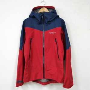 ノローナ NORRONA falketind Gore Tex Jacket M レッド フォルケティン ゴアテックス ジャケット ウェア アウトドア cf01oe-rk26y04756