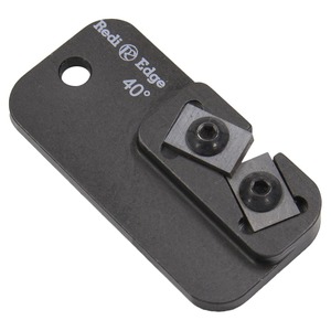 REDI EDGE 小型シャープナー DOG TAG 砥石 [ 40度 / 大 ] 簡易シャープナー ドッグタグ型 ナイフ用品